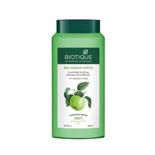 Biotique Advanced Ayurveda Bio Green Apple Shampoo, 340 ml